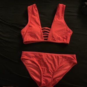 Red bikini